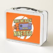 90代のゲームコントローラーに戻す メタルランチボックス (裏面)