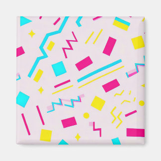 90代の手描きドードル マグネット