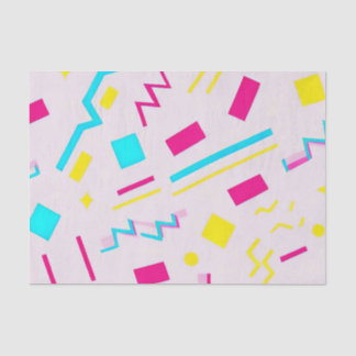 90代の手描きドードル 薄葉紙