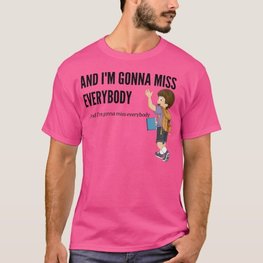 90代恋しく思ようなおもしろいらラップの Tシャツ (正面)