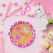 90名門私立校風のsスローバック ペーパープレート (パーティー)