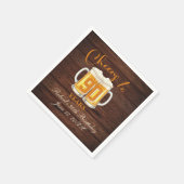 90周年おめでとう スタンダードカクテルナプキン (角)