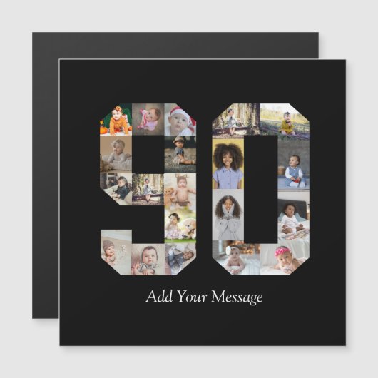 90周年写真コラージュ (正面/裏面)