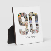 90周年写真コラージュ フォトプラーク (正面)