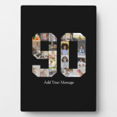 90周年写真コラージュ フォトプラーク (正面)