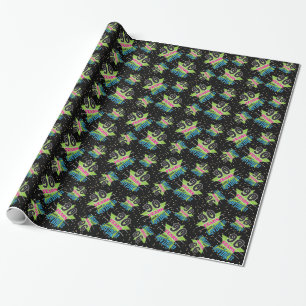 90年および第90誕生日それを の愛すること ラッピングペーパー