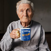 90年この良い90歳90歳 コーヒーマグカップ
