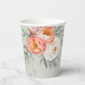 90年の愛しフェミニンたフローラ90誕生日 紙コップ (裏面)