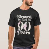 90年の神の祝福 Tシャツ (正面)