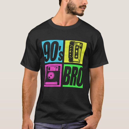 90年代お兄さん 1990年代 ファッション 90年代パーティー 90年代 ファミリー Tシャツ (正面)