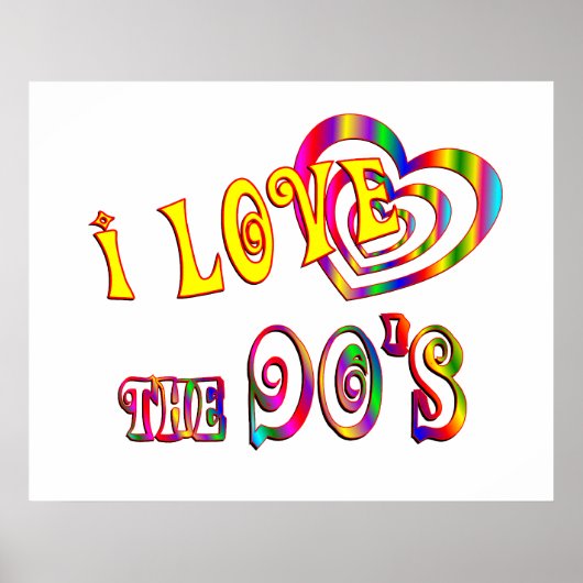 90年代が大好き ポスター (正面)