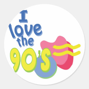 90年代が大好き ラウンドシール