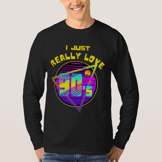 90年代が大好き Tシャツ (正面)