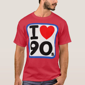 90年代が大好き Tシャツ