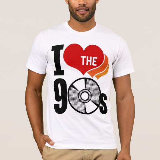 90年代が大好き Tシャツ (正面)