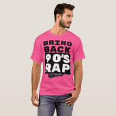 90年代とラップのヒップホップ恋人 Tシャツ (正面フル)