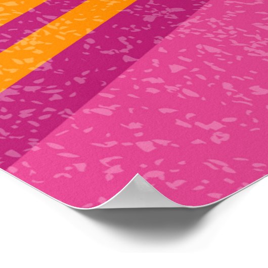 90年代と80年代のポスター。私たちは90年代が大好き。レトロスタイル ポスター (角)