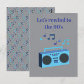 90年代にタイムスリップしよう ポストカード (正面/裏面)