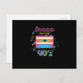 90年代に作られた男女のための誕生日ギフト ポストカード (正面/裏面)