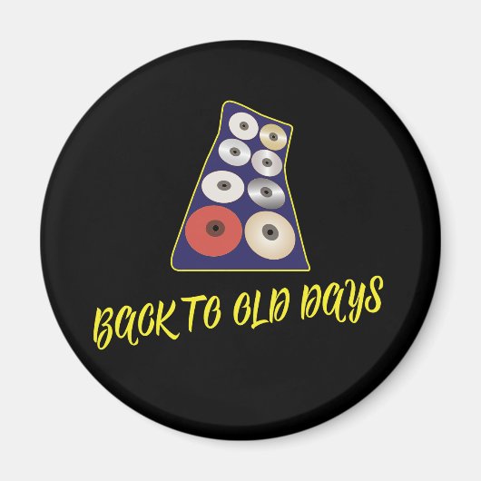 90年代に戻ってリフレッシュする古いVibes マグネット (正面)