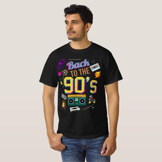 90年代に戻る私は80年代90年代のドレスのファンシー衣装が大好き Tシャツ (正面フル)