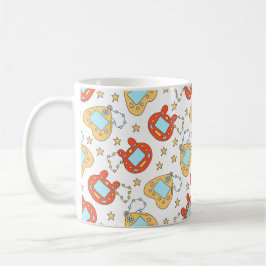 90年代に戻る – Y2Kカラフルたまごっち玩具 コーヒーマグカップ