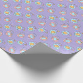 90年代に戻る – Y2Kカラフルたまごっち玩具 ラッピングペーパー (角)