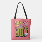 90年代に トートバッグ (裏面)
