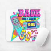 90年代に |戻る – レトロ90 マウスパッド (マウス)