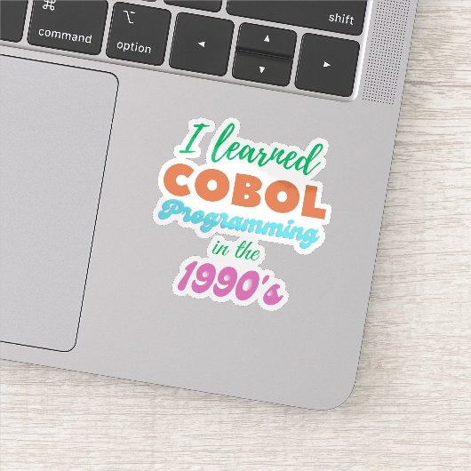 90年代にCOBOLプログラミング言語を学んだ シール (詳細)