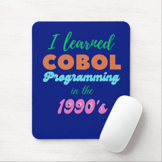90年代にCOBOLプログラミング言語を学んだ マウスパッド