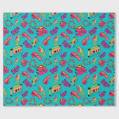 90年代のおもしろい ラッピングペーパー (フラット)