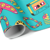 90年代のおもしろい ラッピングペーパー (ロールコーナー)