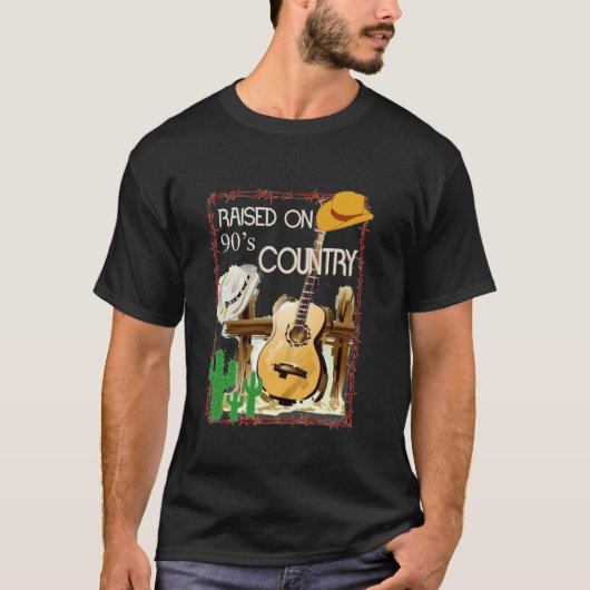 90年代のカントリー育ちTシャツ Tシャツ (正面)