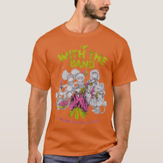 90年代のカートゥーン番組 ビンテージ キャラクター おもしろV レトロ風 Tシャツ