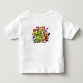 90年代のカートゥーン・ミックスTシャツ トドラーTシャツ (裏面)