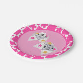 90年代のクタイキャッチャー名門私立校風のパーティー ペーパープレート (アングル)