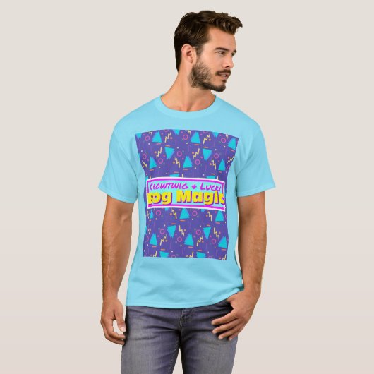 90年代のクロウツイークと幸運 Tシャツ (正面フル)