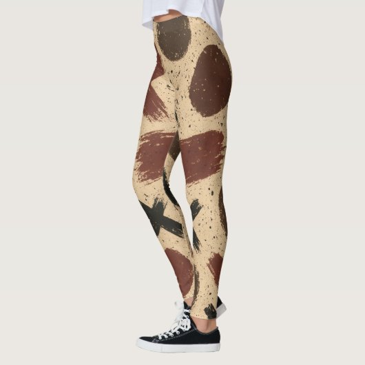 90年代のグランジ レギンス (左)