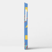 90年代のシームレスパターン。メンフィスの背景。幾何学模様 Case-Mate iPhoneケース (裏面 / 左)