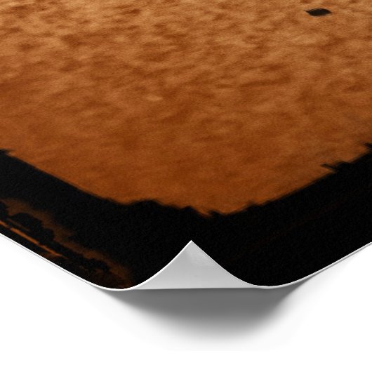 90年代のスクールスケートボードのポスター ポスター (角)