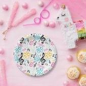 90年代のスタイル音楽 ペーパープレート (パーティー)