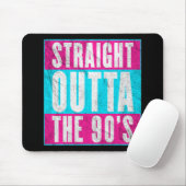 90年代のストレート マウスパッド (マウス)