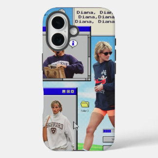 90年代のダイアナ iPhone 16ケース