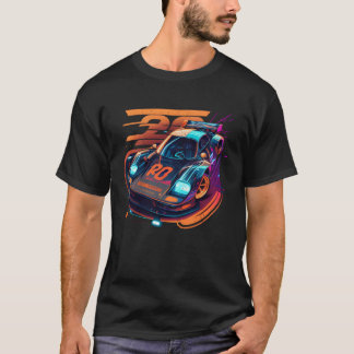 90年代のチューニングカー パースカー レースカー 4 Tシャツ