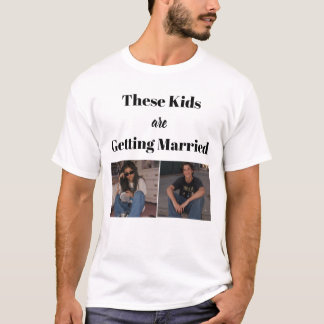 90年代のティーンエイジャー 結婚式フォト Tシャツ