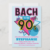 90年代のバチェロレッテ招待状 招待状 (正面)