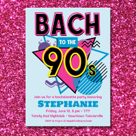 90年代のバチェロレッテ招待状 招待状