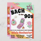 90年代のバチェロレッテ 招待状 (正面/裏面)