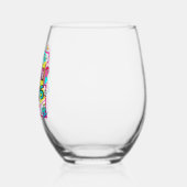 90年代のバッハ ステムなしワイングラス (左)